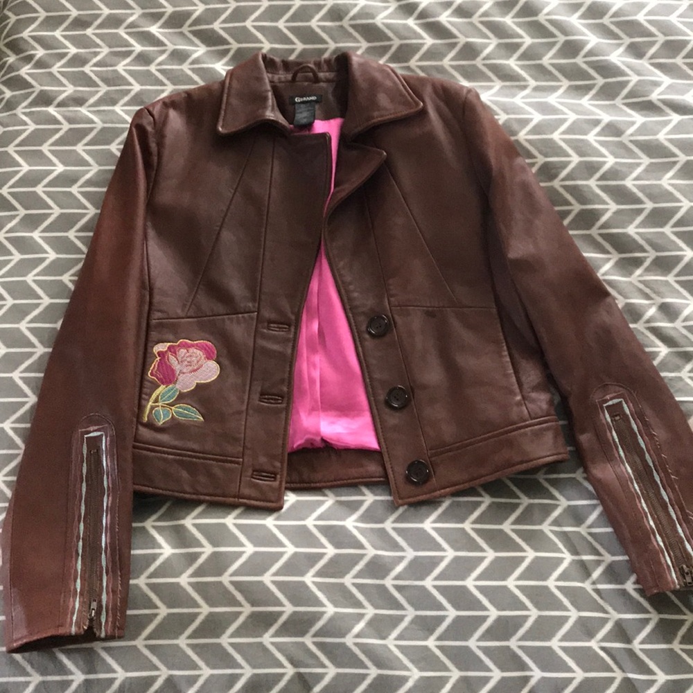 Guess leather jacket